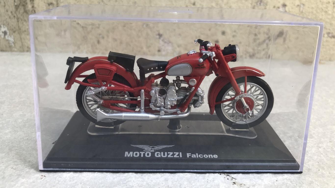Mô hình xe mô tô cổ GUZZI - 1:22