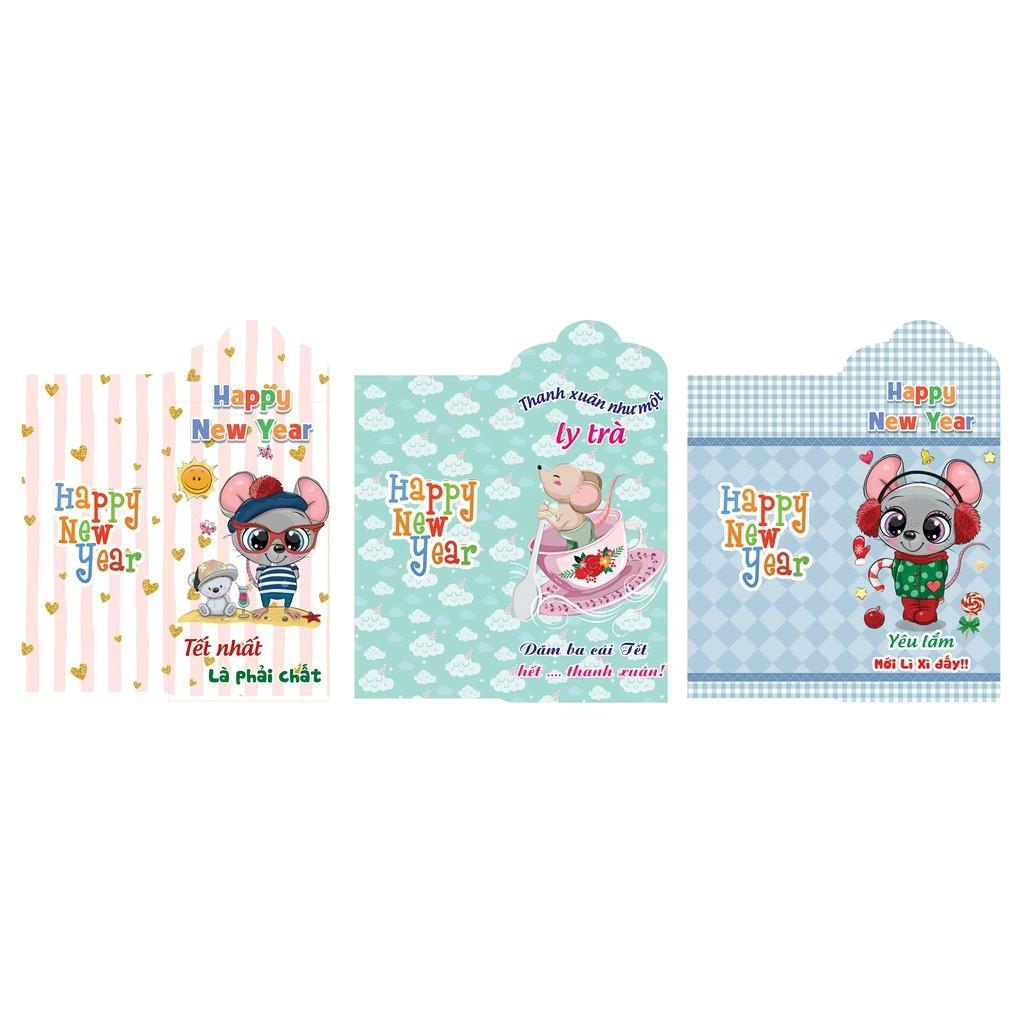 [HCM]10 BAO LÌ XÌ TẾT 2021 - Bì lì xì