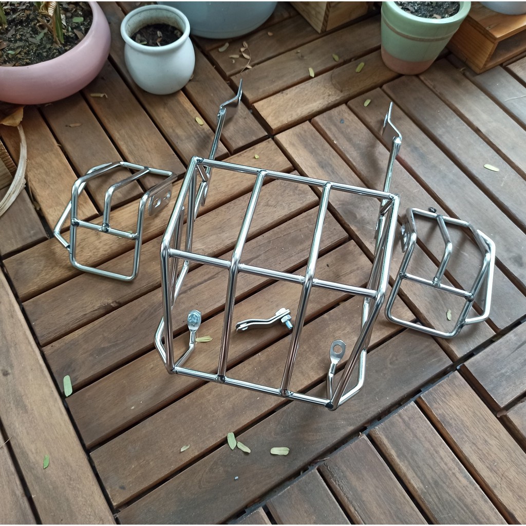 baga sau inox cub 81 - cub82 - DD - Daelim - DH bảo vệ đèn hậu và xinhan