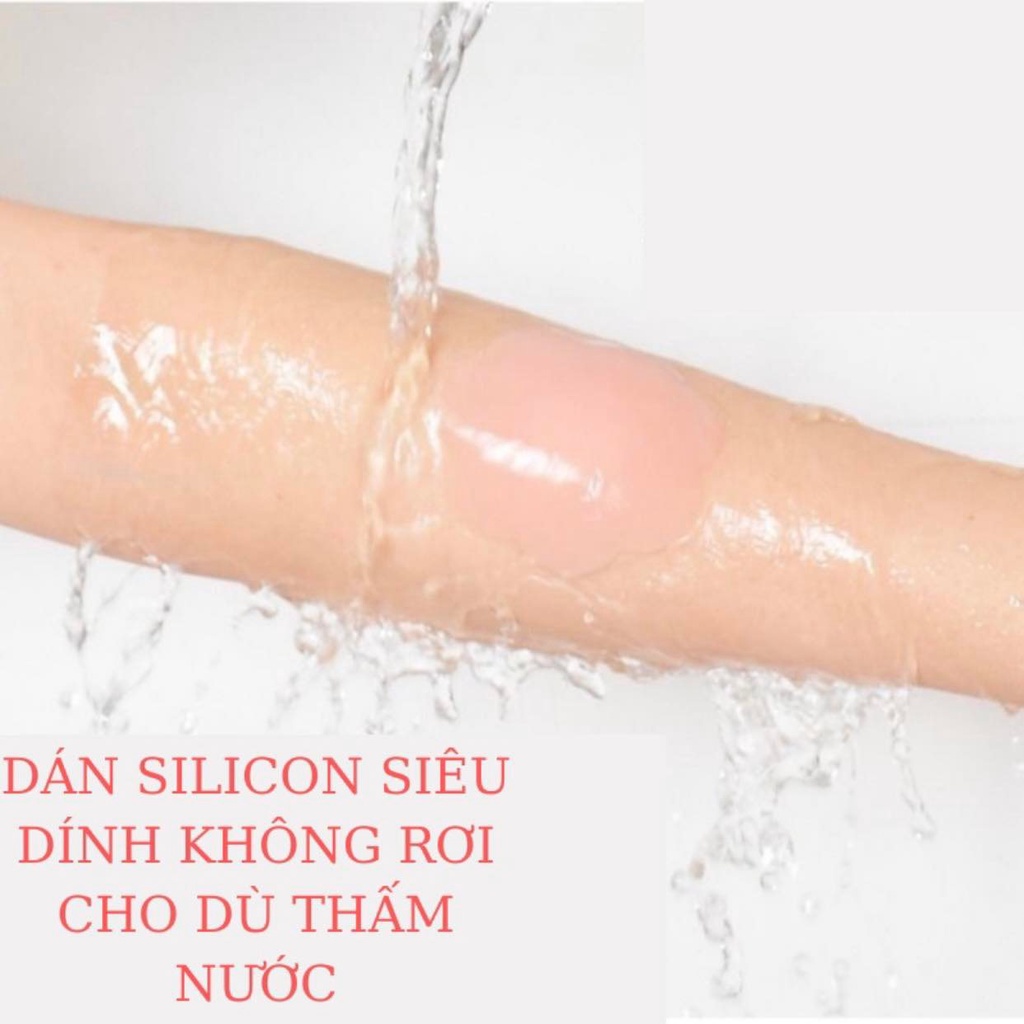 Miếng dán ngực silicon nhiệt tự thân EBLIN dán ti siêu mỏng ôm khít Lamina
