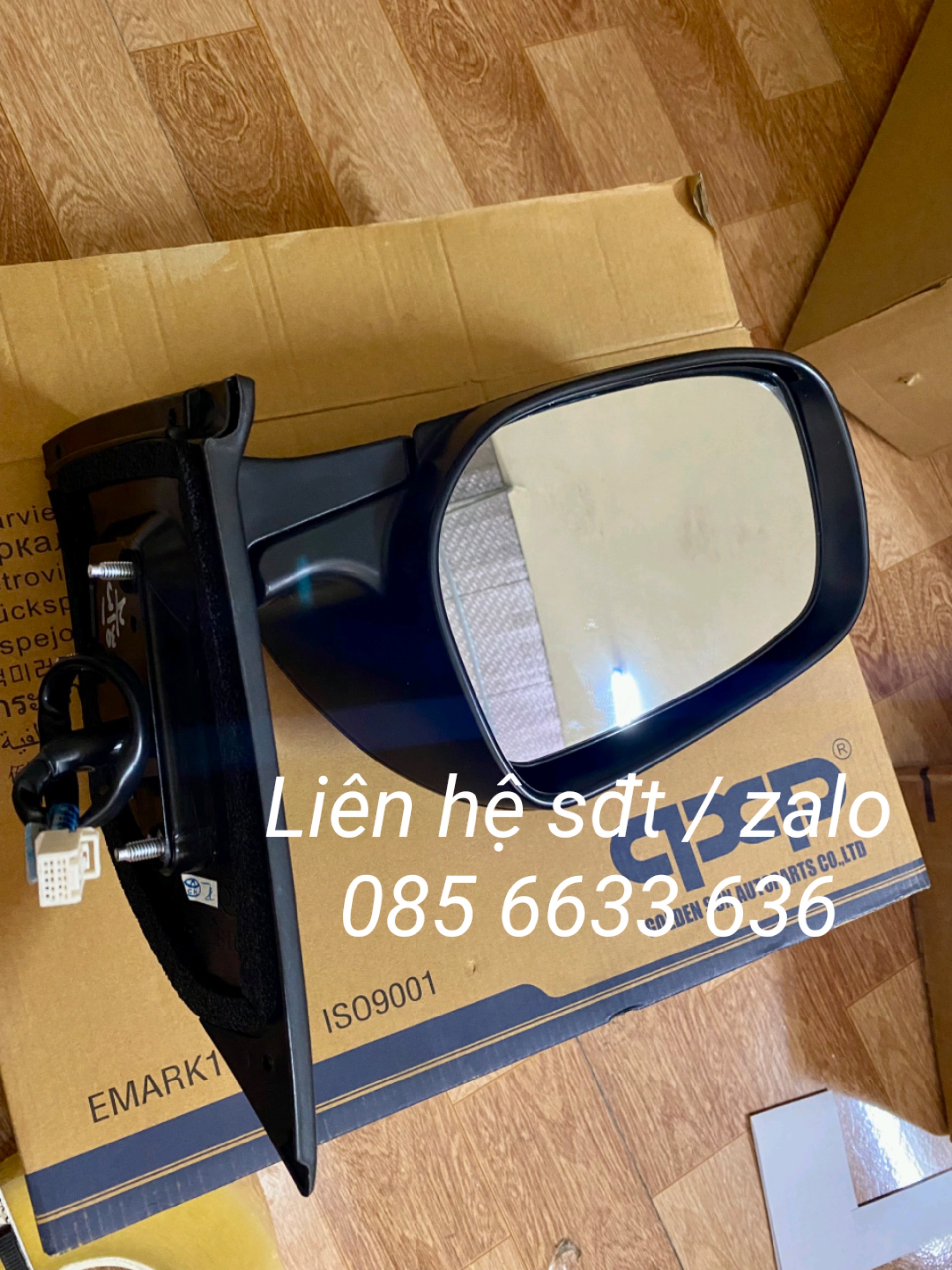 gương chiếu hậu Vios 08 - 13 ( loại gập điện , có xi nhan , 7 dây )