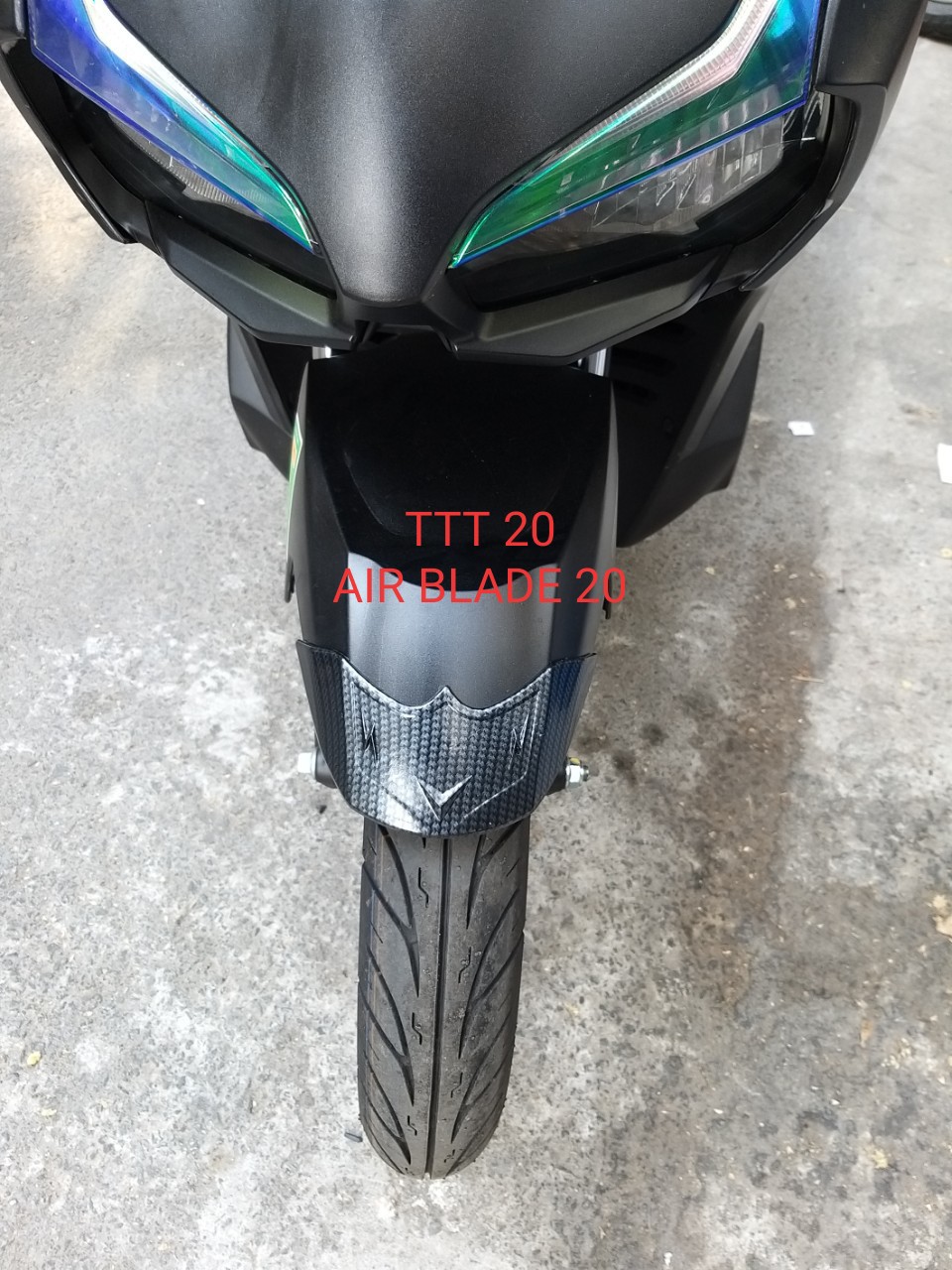 ỐP BẢO VỆ XE AIR BLADE 2020-2022 CARBON/CROM