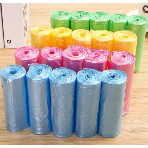 Combo 5 Cuộn Túi Rác Sinh Học Tự Phân Hủy (100 Túi)