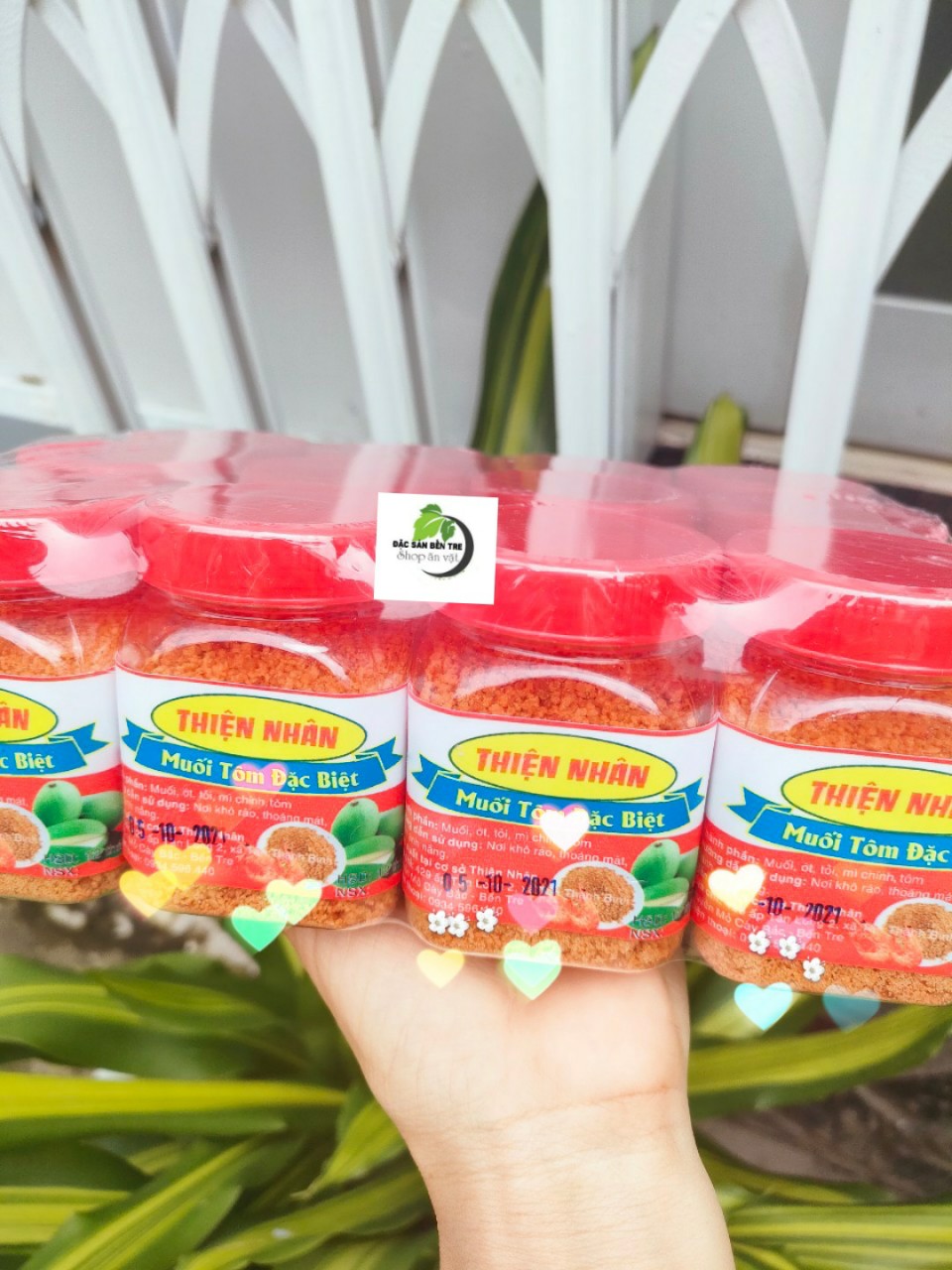 (Freeship) hủ 200gr Muối tôm loại ngon