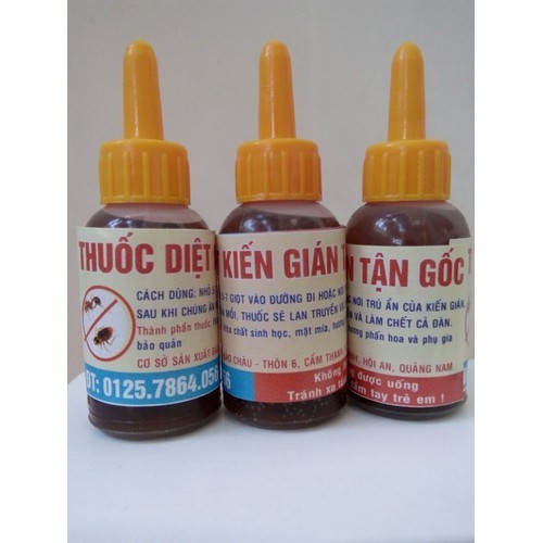 COMBO 2 LỌ THUỐC DIỆT KIẾN , GIÁN - THUỐC DIỆT KIẾN , GIÁN