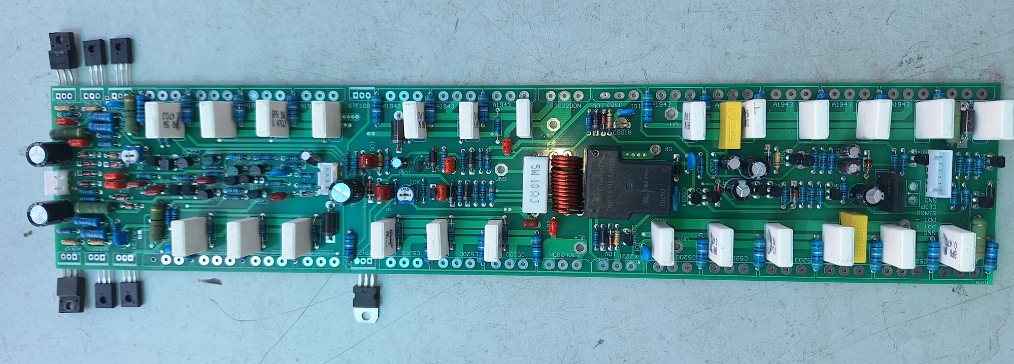 Mạch công suất bù áp CLASS H CA20,    CA30