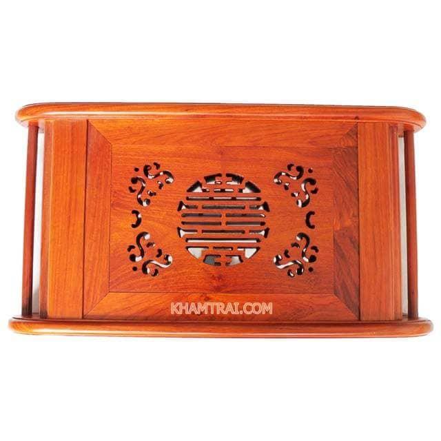 Khay trà gỗ hương cao cấp