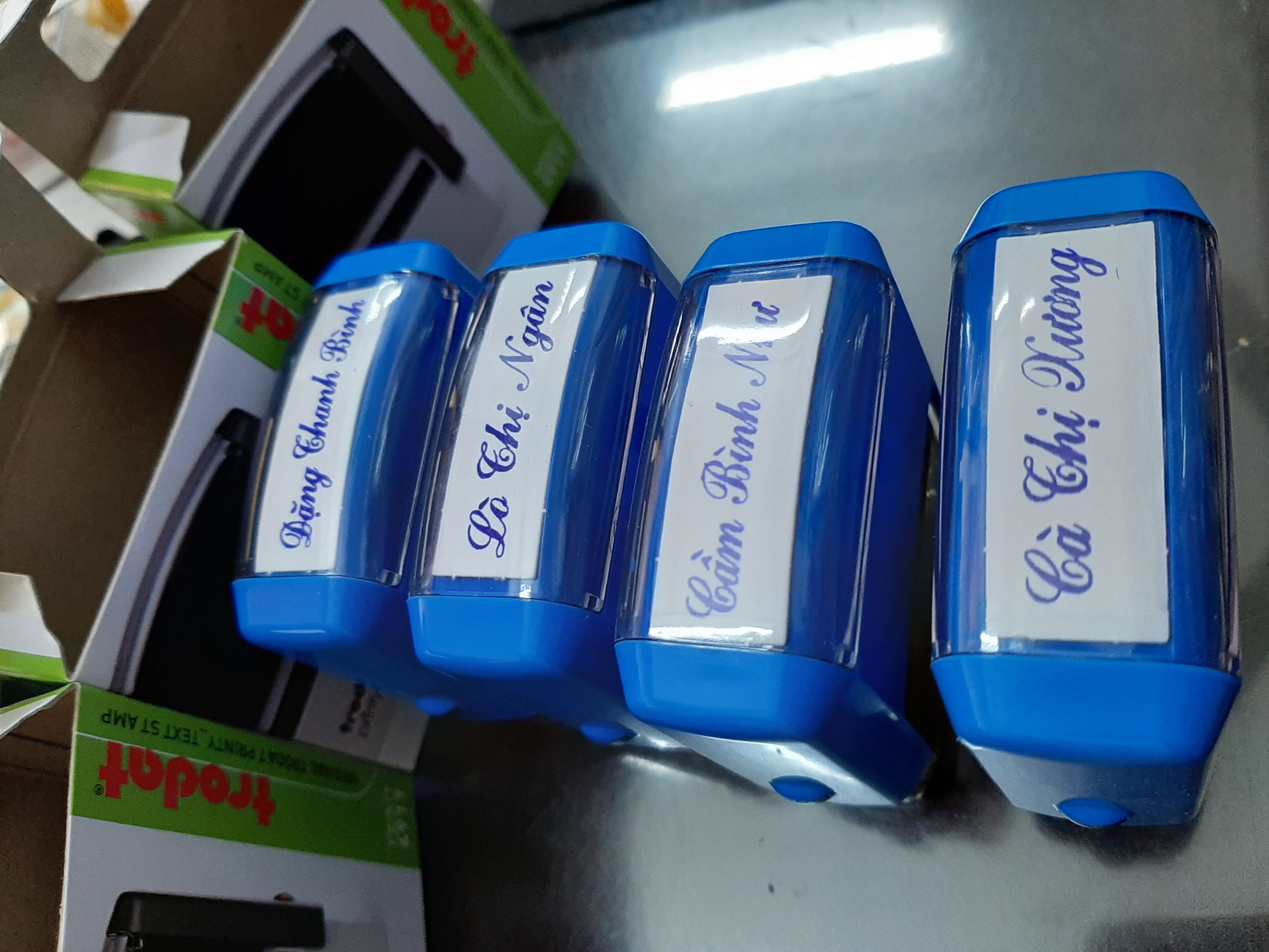 Khắc dấu tên 1-2 dòng Trodat 4911