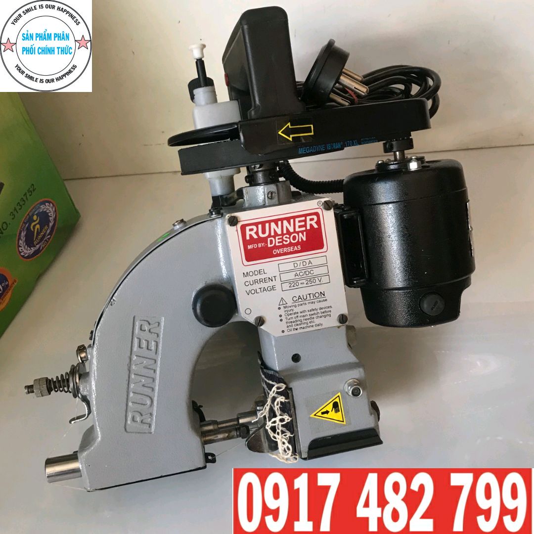 [HCM]MÁY MAY BAO BÌ CẦM TAY MINI RUNNER DESON NHẬP KHẨU ẤN ĐỘ