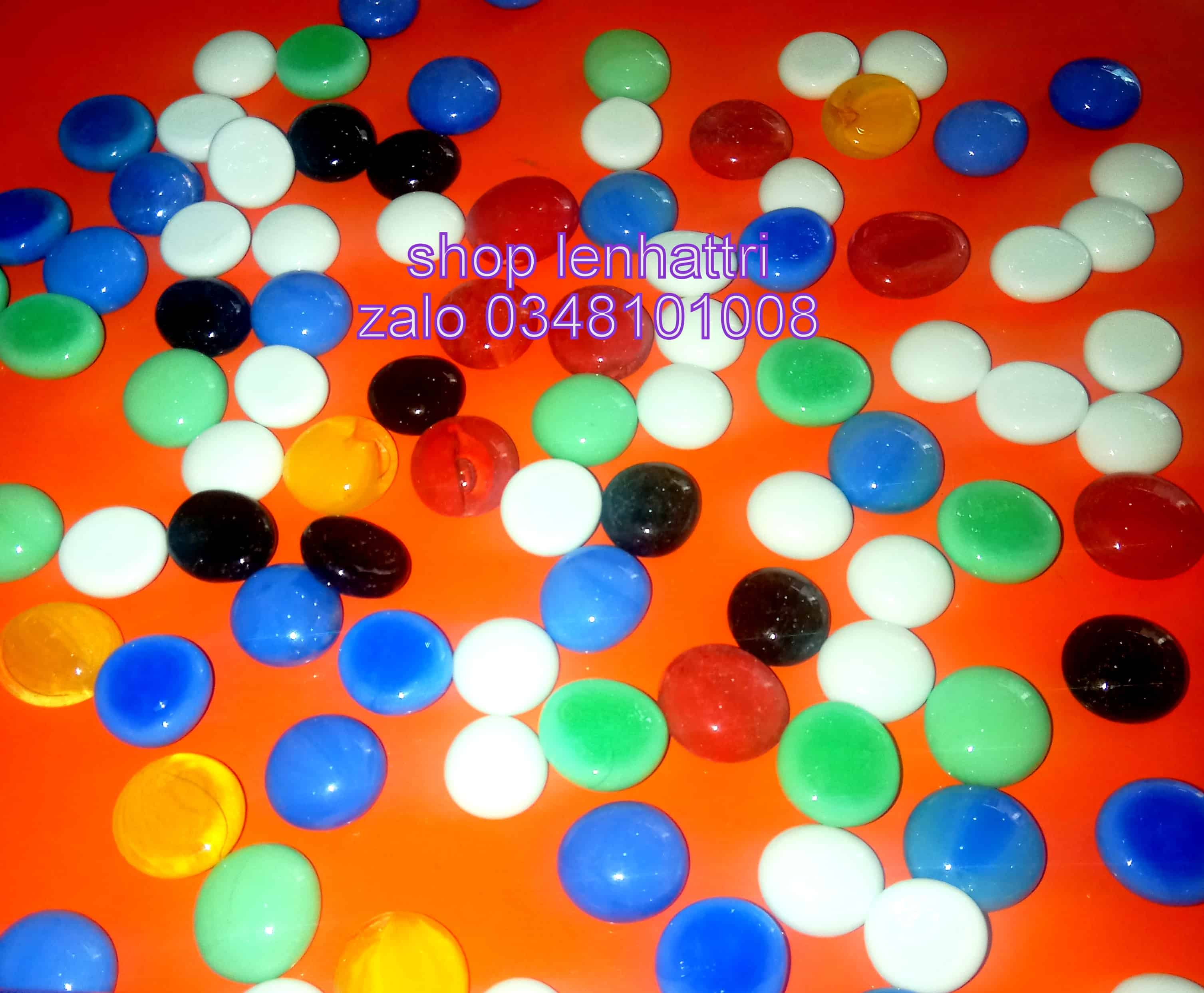 Sỏi thủy tinh trang trí 500g