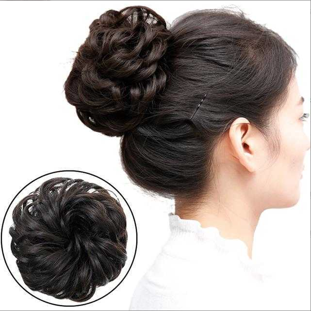 [HCM]Tóc giả búi củ tỏi dễ thương