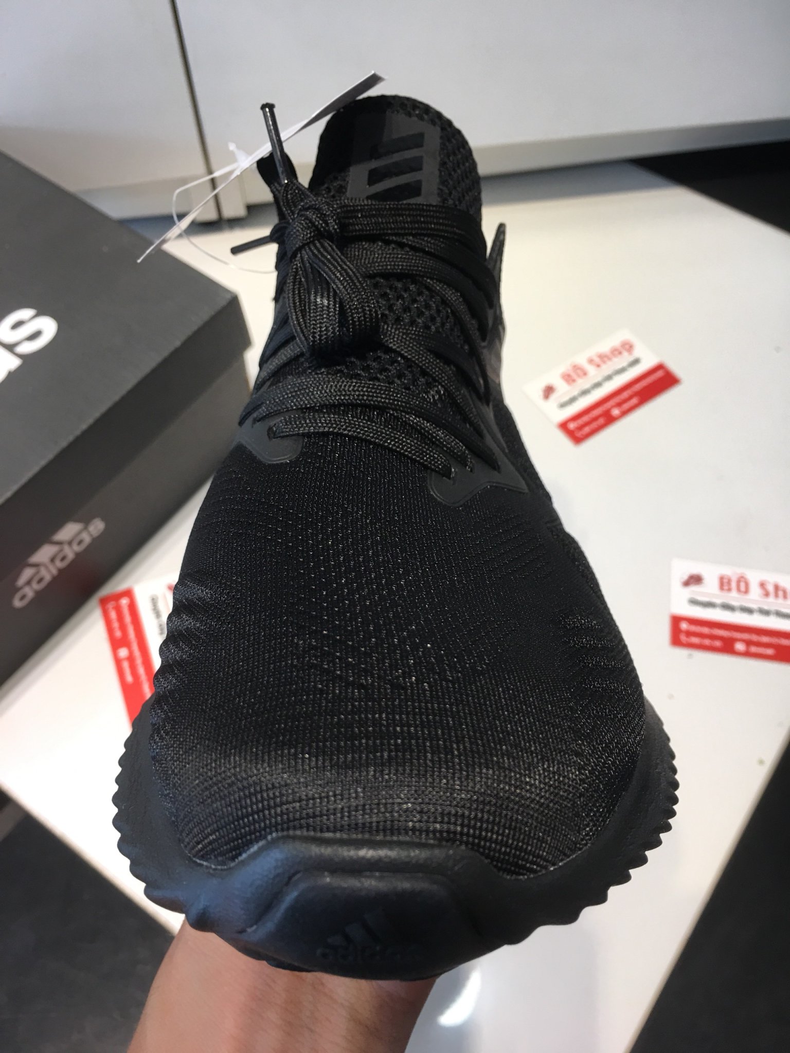 [FULLBOX-SC] GIÀY THỂ THAO NAM NỮ ADIDAS ALPHABOUNCE BEYOND ĐEN (HÌNH THẬT+PHỤ KIỆN)