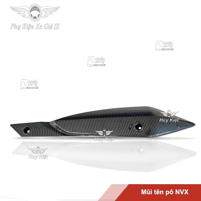 Mũi tên ốp pô cho xe nvx carbon ms2191