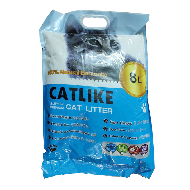 [HOÀN TIỀN 10%]Cát vệ sinh cho mèo Cat Like 8L - CutePets