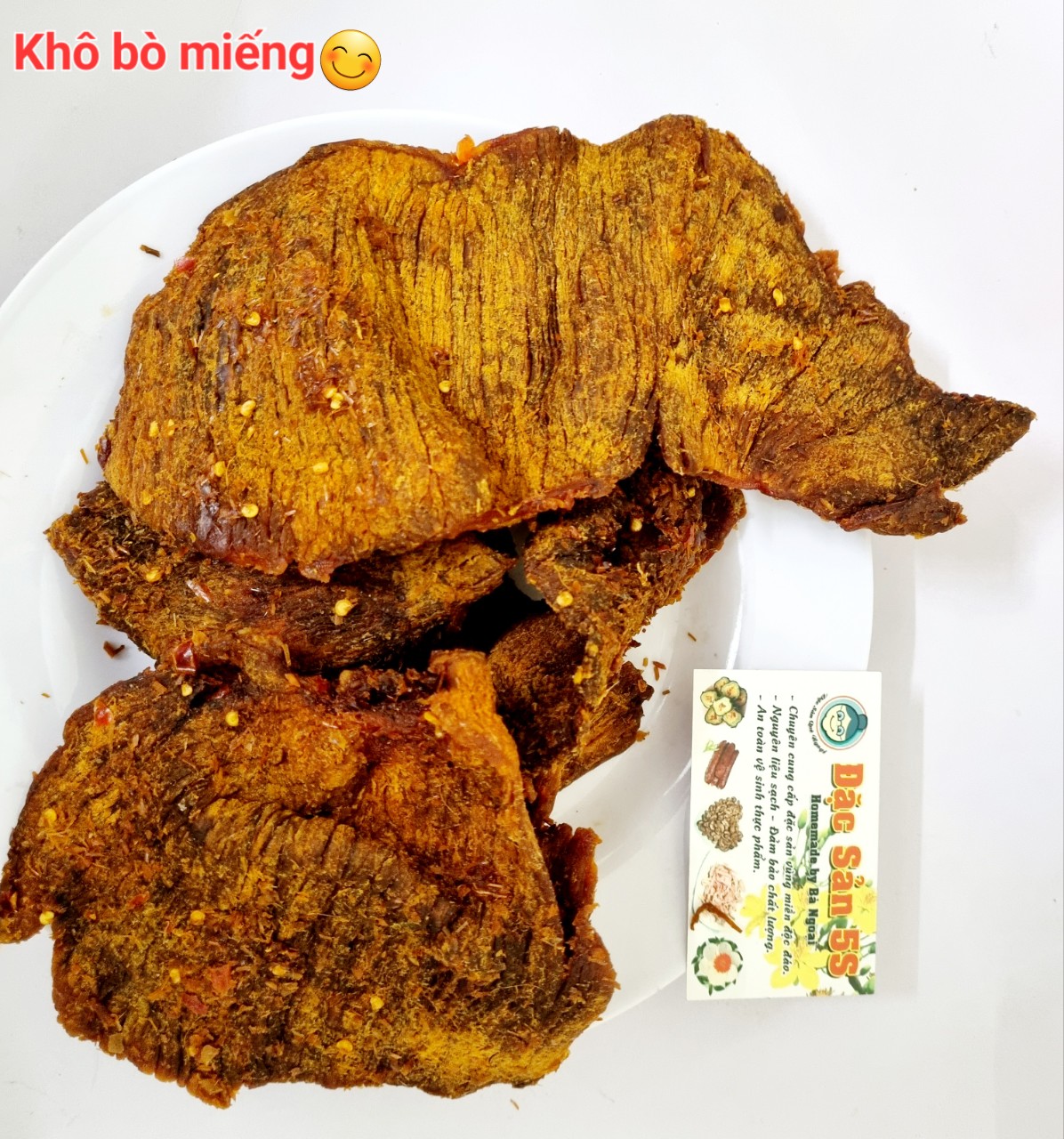 Khô bò miếng Đặc sản 5S
