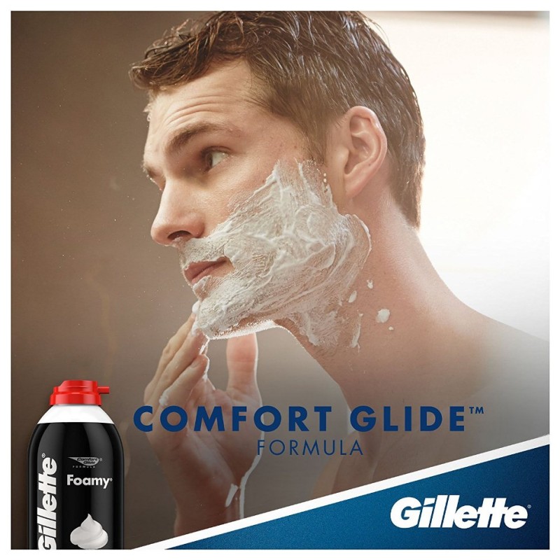 [HCM]Kem bọt cạo râu da nhạy cảm Gillette Sensitive 300ml