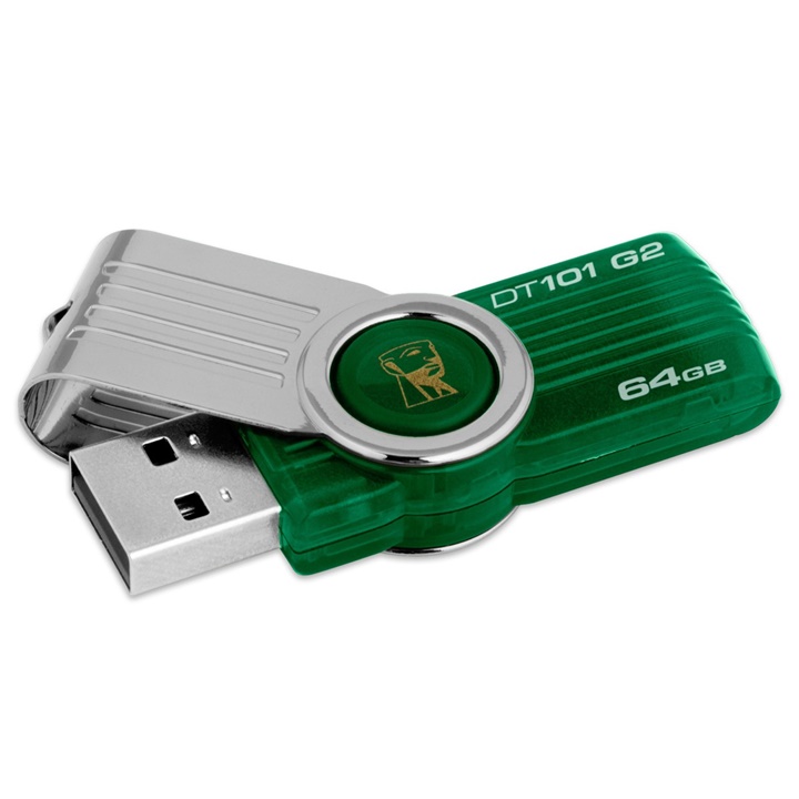 Usb kingston dt101 vỏ nhựa có nắp xoay 8gb - 16gb - 32gb - 64gb usb 2.0, chống nước
