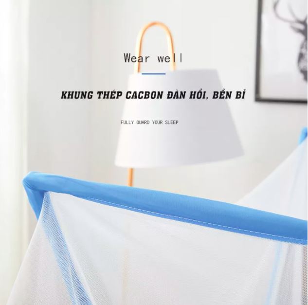 Màn chụp gấp gọn Chống Muỗi Thông Minh