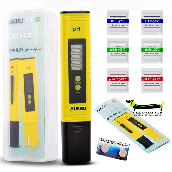 BÚT ĐO NỒNG ĐỘ PH NHẬT BẢN AUKRU - GlobalTech-Japan