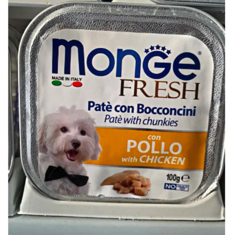 [100gr] Pate cho chó Monge - 12 hương vị - Hộp 100gr - KAT Love Pets