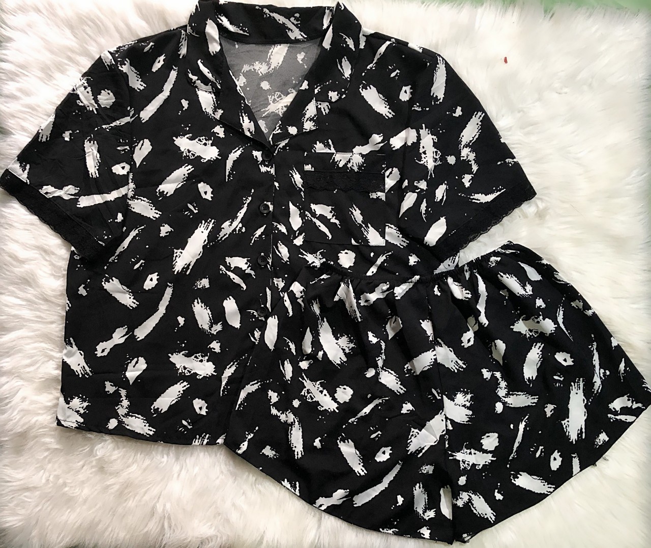Đồ bộ Pyjama Bigsize 70-90kg Đùi Satin lụa