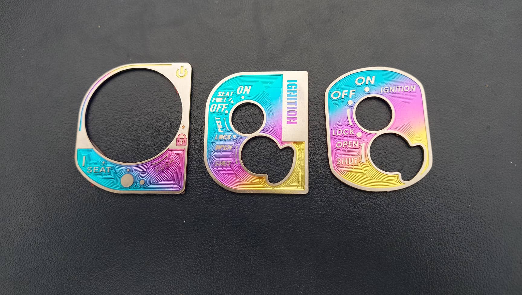 Titanium Lock Stickers for Various Vehicle Models
