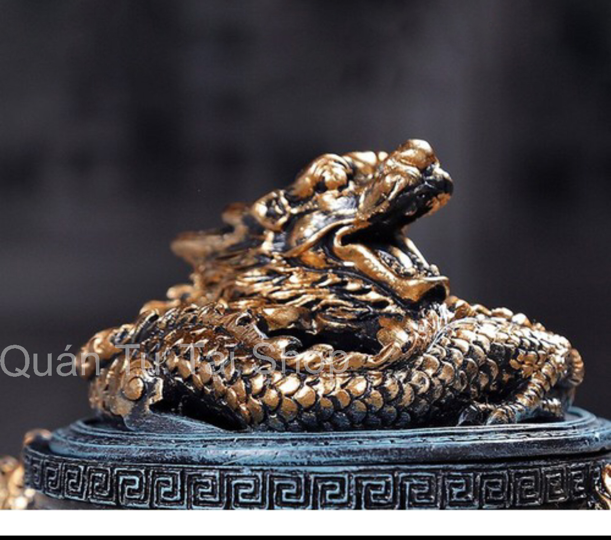 Lư hương đốt trầm vật phẩm phong thủy tâm linh
