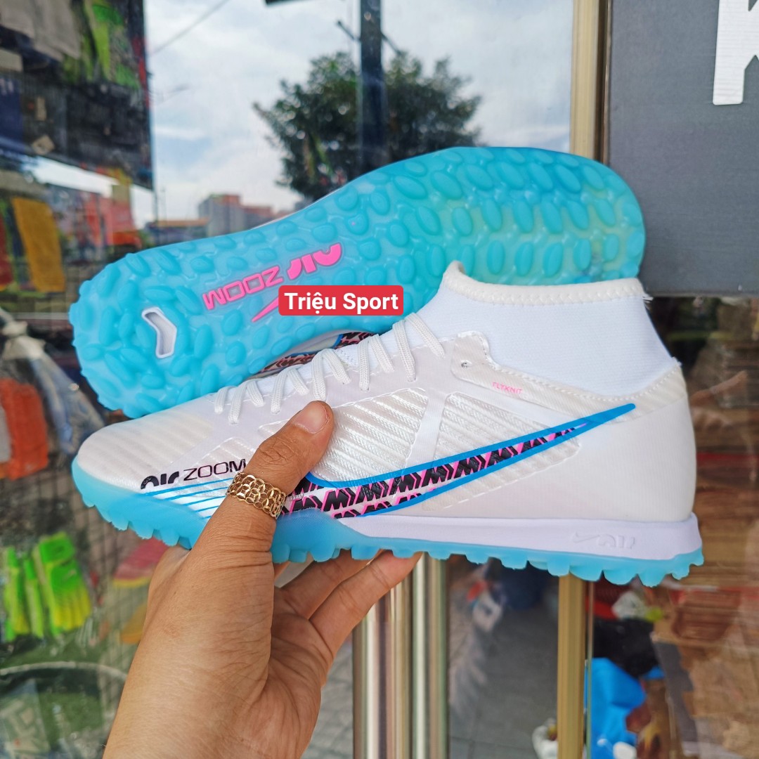 giày đá bóng Mercurial Superfly 9 Academy L1 TF ( Tặng khâu đế+ hộp+tất+túi rút )