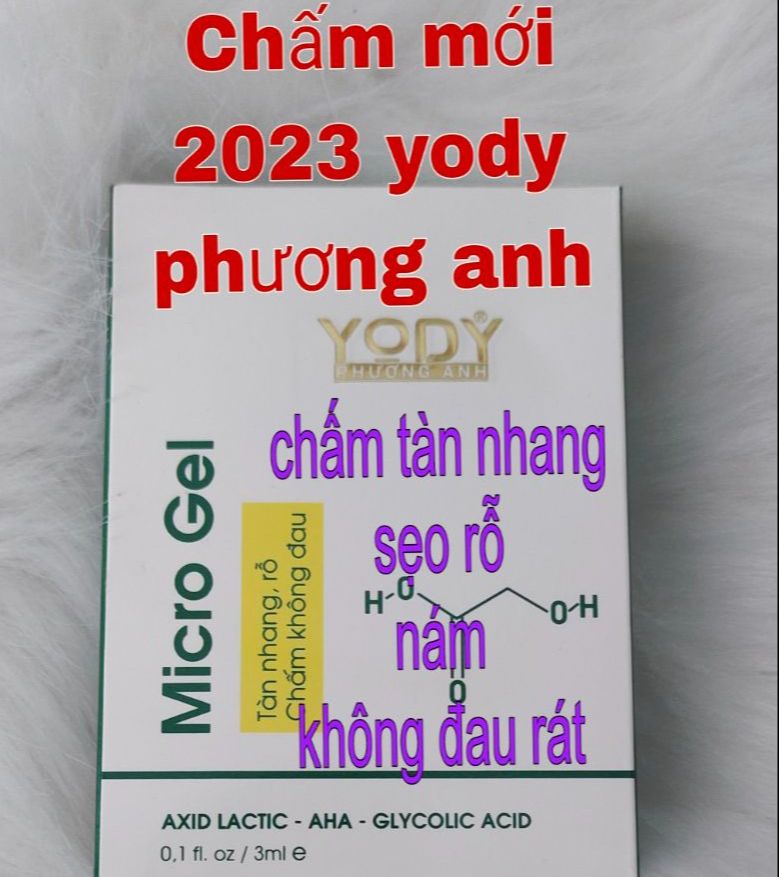 [Chính Hãng].Chấm Tàn Nhang không đau rát Yody Phương Anh dạng gel phù hợp với mọi loại da
