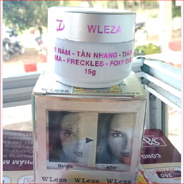 KEM NÁM, TÀN NHANG, THÂM WLEZA 15g
