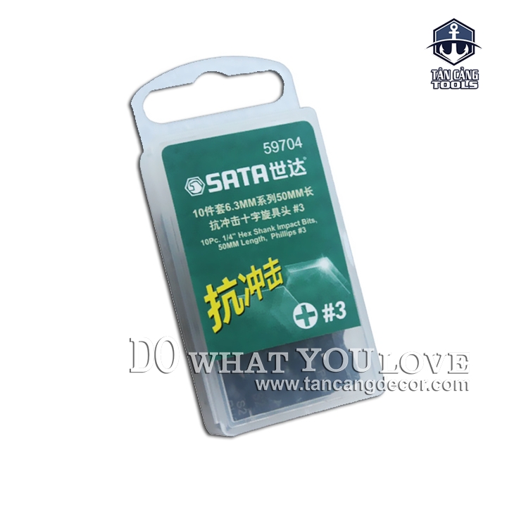1 Mũi Bắt Vít PH3 50 mm Sata 59704