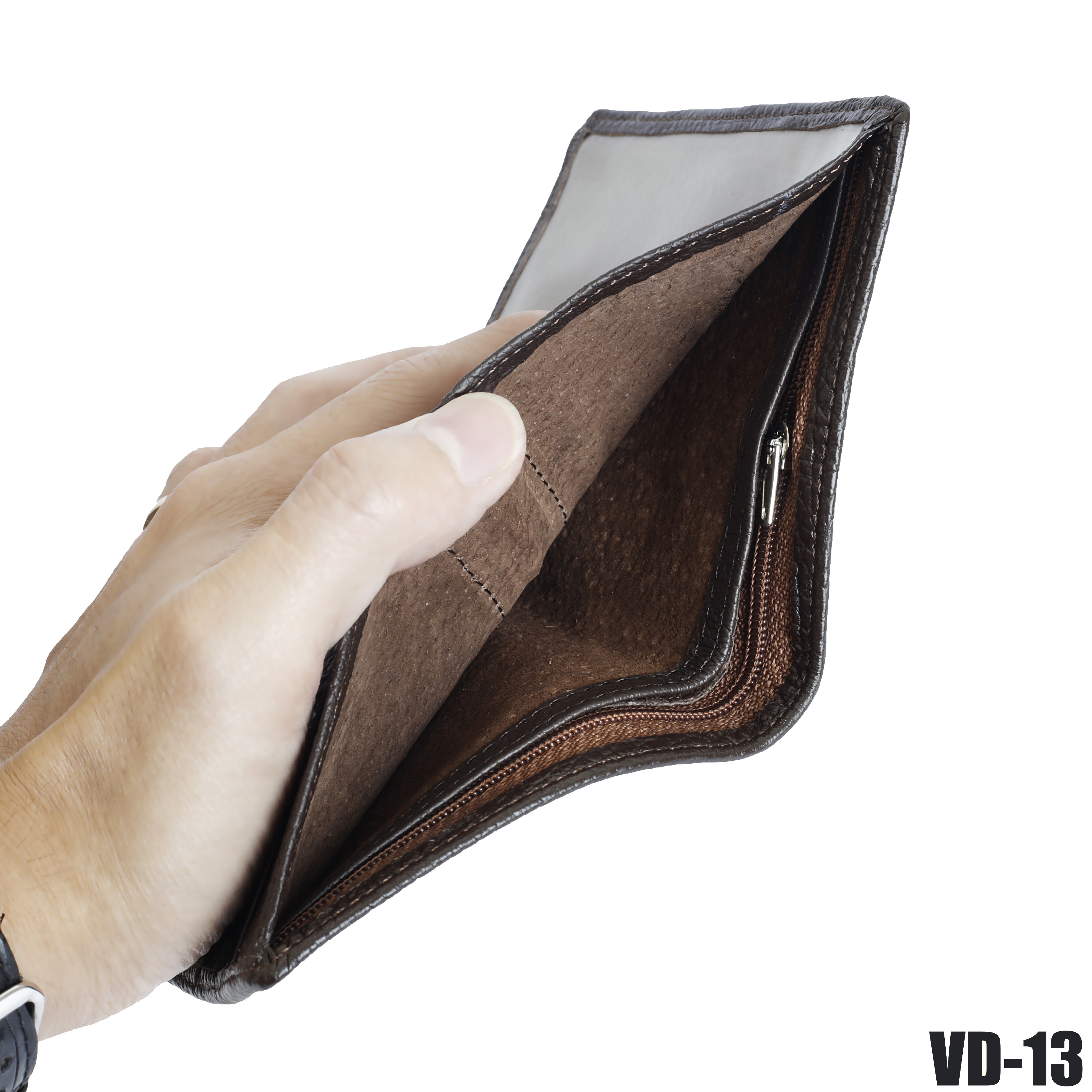 Ví Cầm tay Da bò thật SMARTMEN VD-13