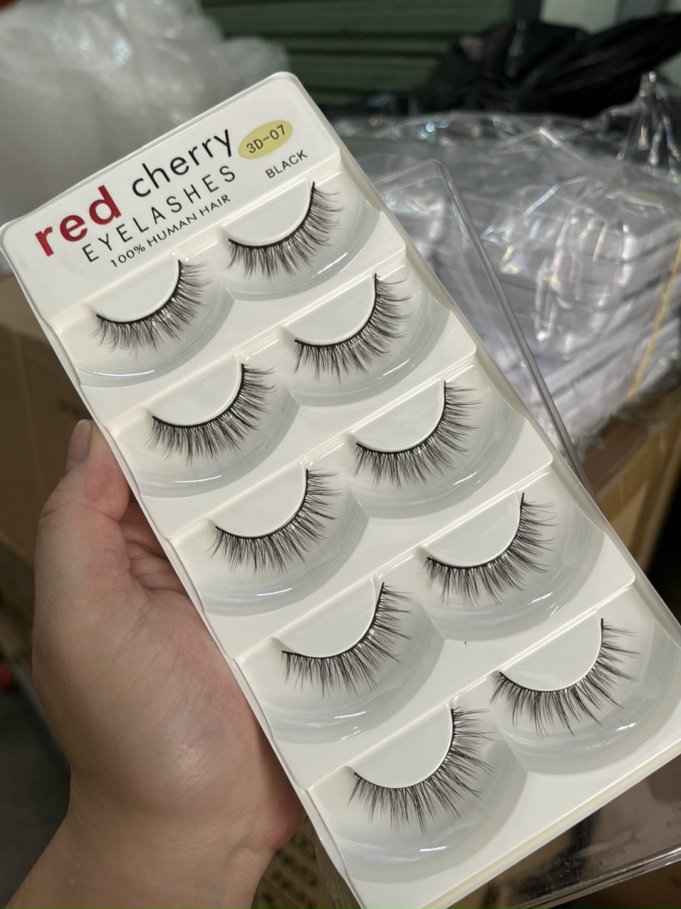 Mi giả 3D Red Cherry Eyelashes đủ số hot