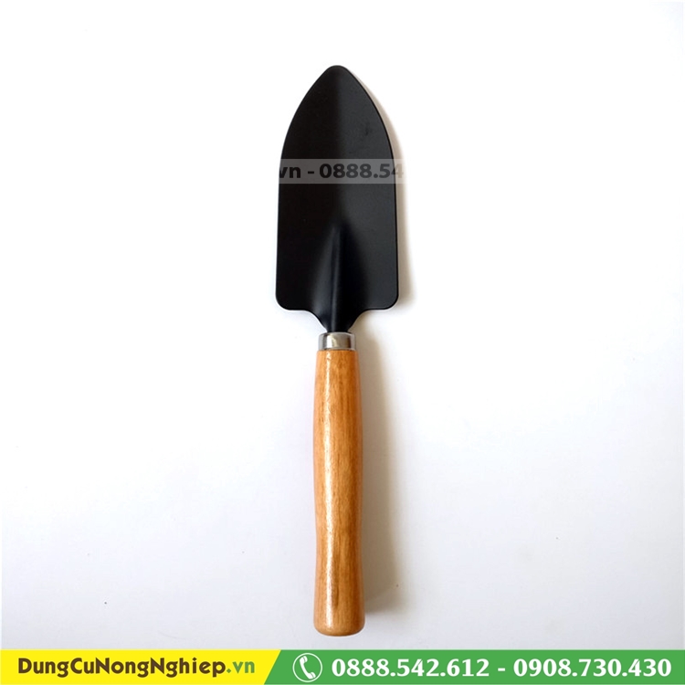 Bộ dụng cụ làm vườn mini 3 món cán gỗ