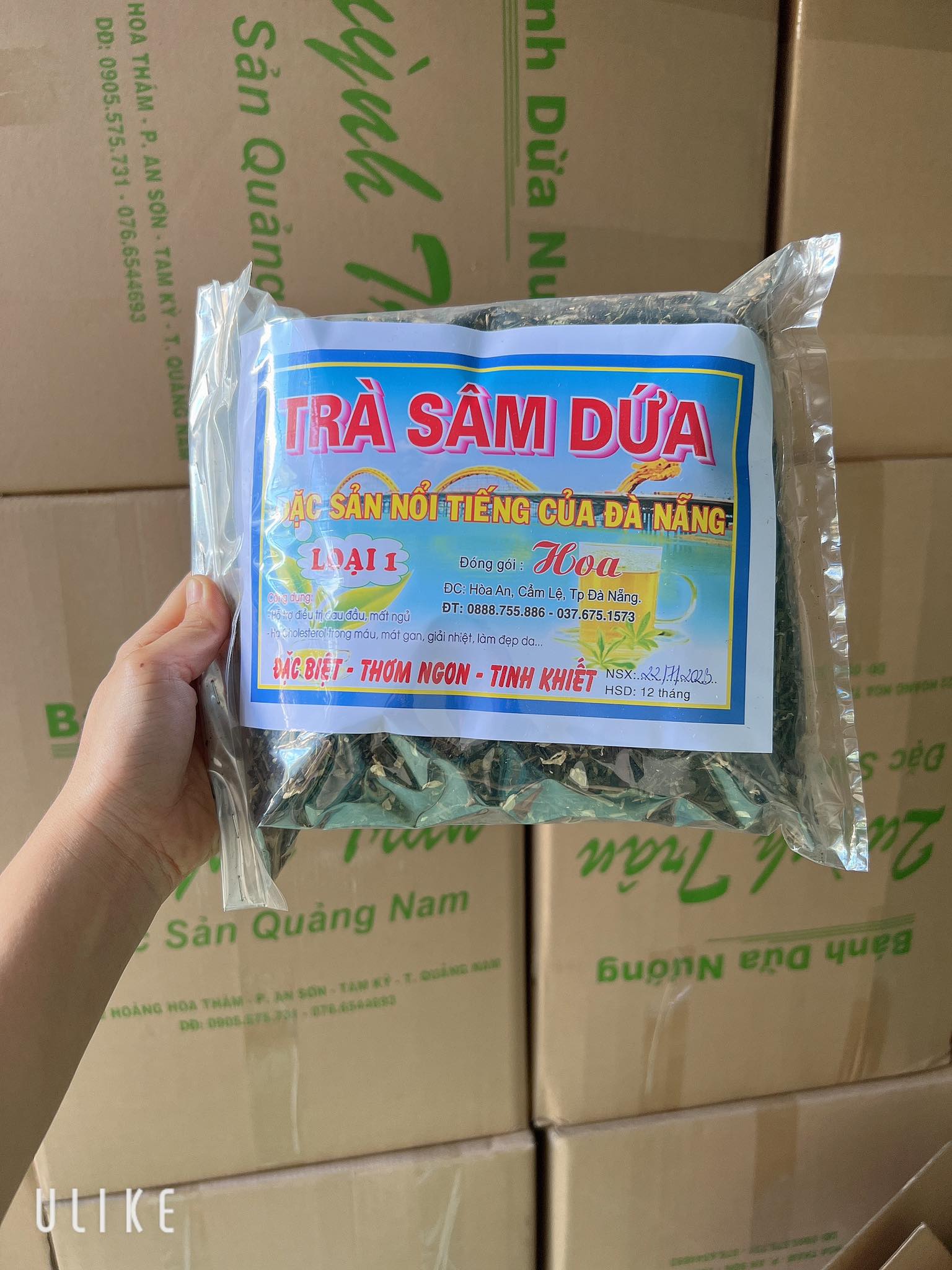 TRÀ SÂM DỨA ĐÀ NẴNG LOẠI 1 THƯỢNG HẠNG ( 500G ) - date mới