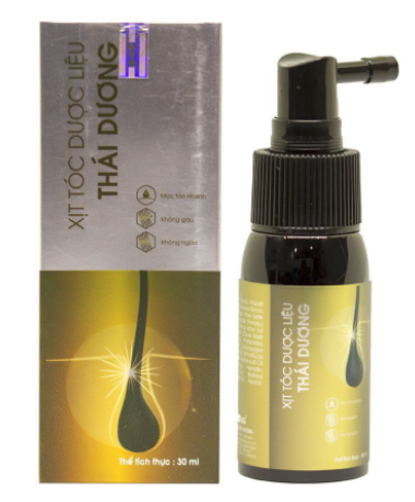 Xịt Mọc Tóc Dược Liệu Thái Dương - Sao Thái Dương