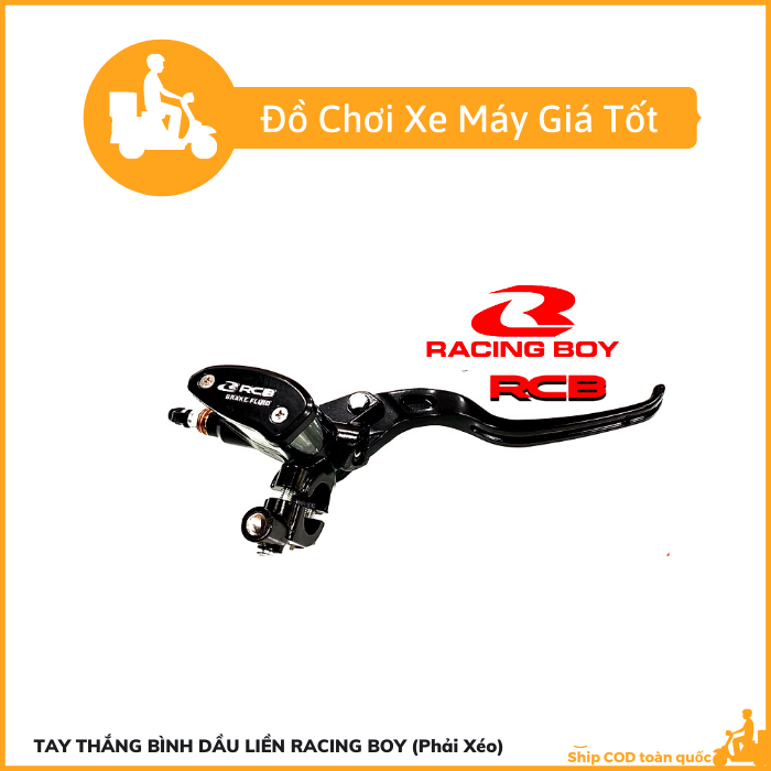TAY THẮNG BÌNH DẦU LIỀN RACING BOY - TRÁI HOẶC PHẢI