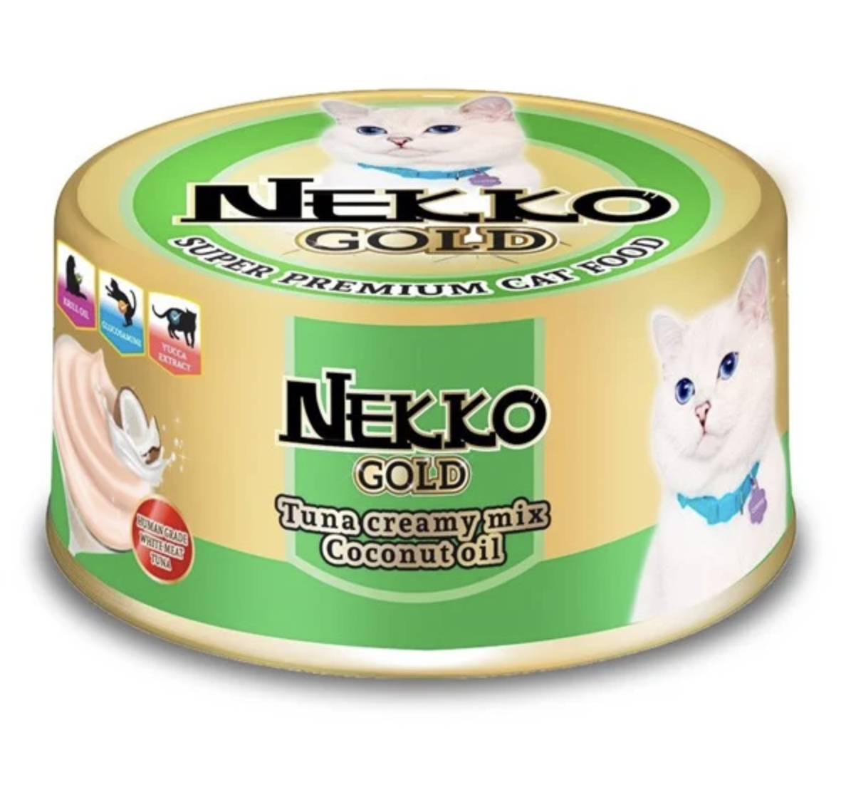 [Chính hãng] Pate Nekko Gold Cho Mèo Mọi Lứa Tuổi - Lon 85g