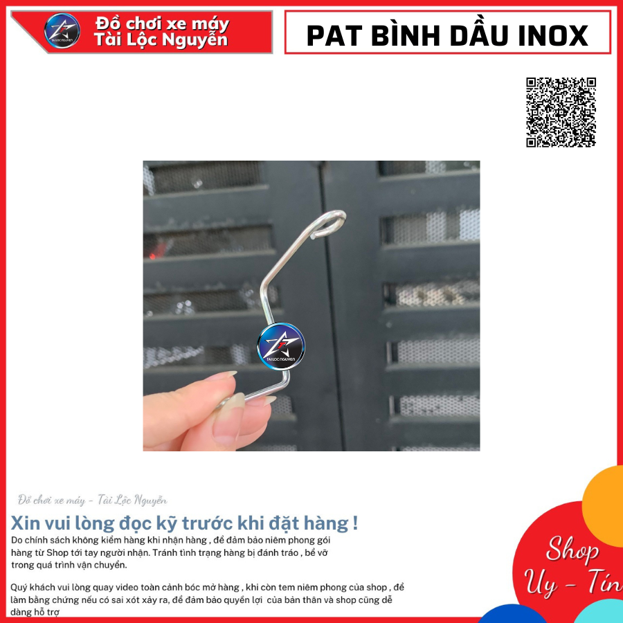 [HCM]PAT BẮT BÌNH DẦU XI TITAN/INOX
