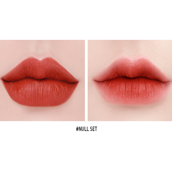 Son 3CE Kem Soft Lip Lacquer Màu NULL SET - Đỏ Gạch