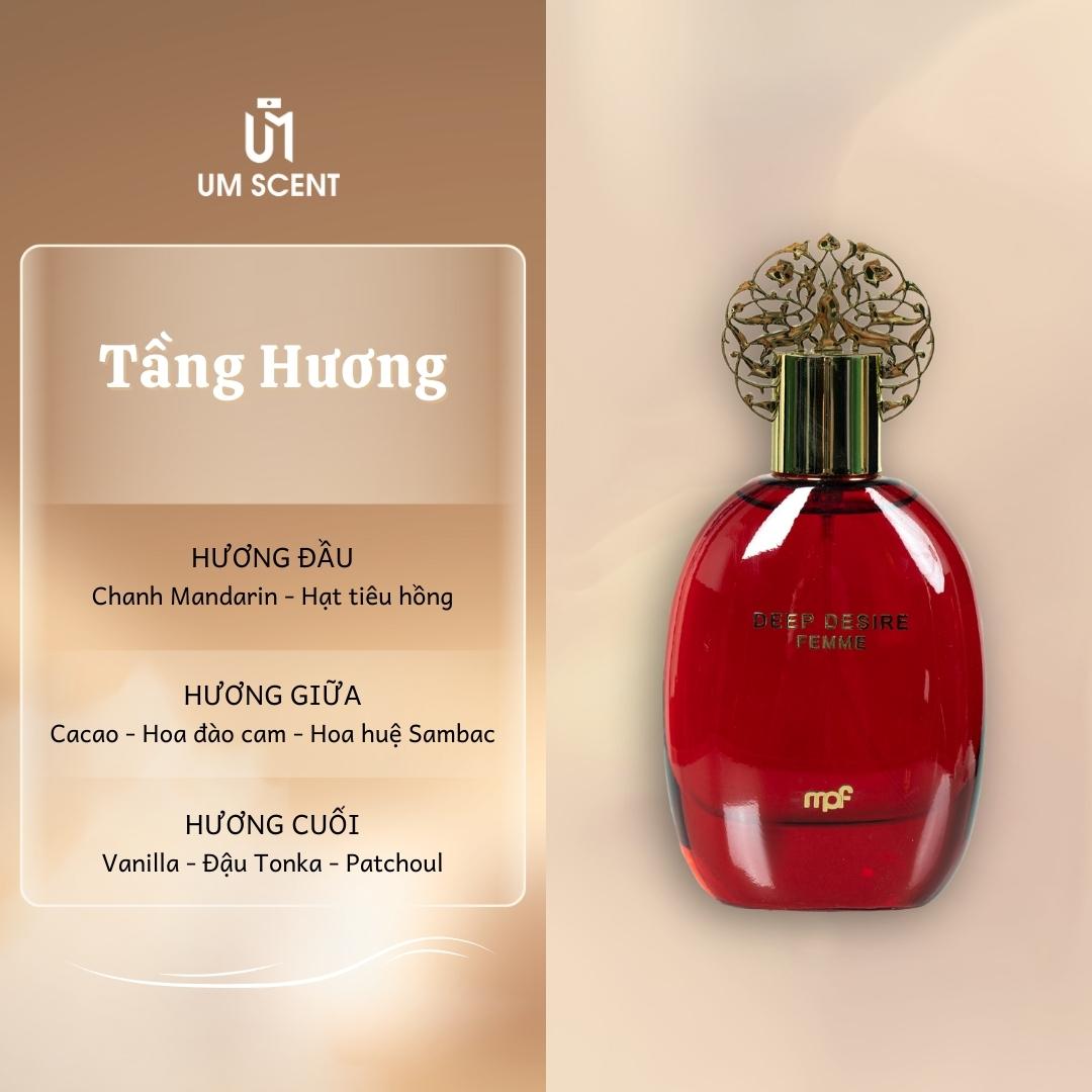 Nước Hoa Nữ Deep Desire 100ml & 10ml