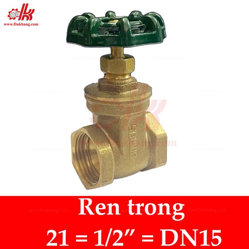 {Đủ mức ren} Van cửa đồng SANWA