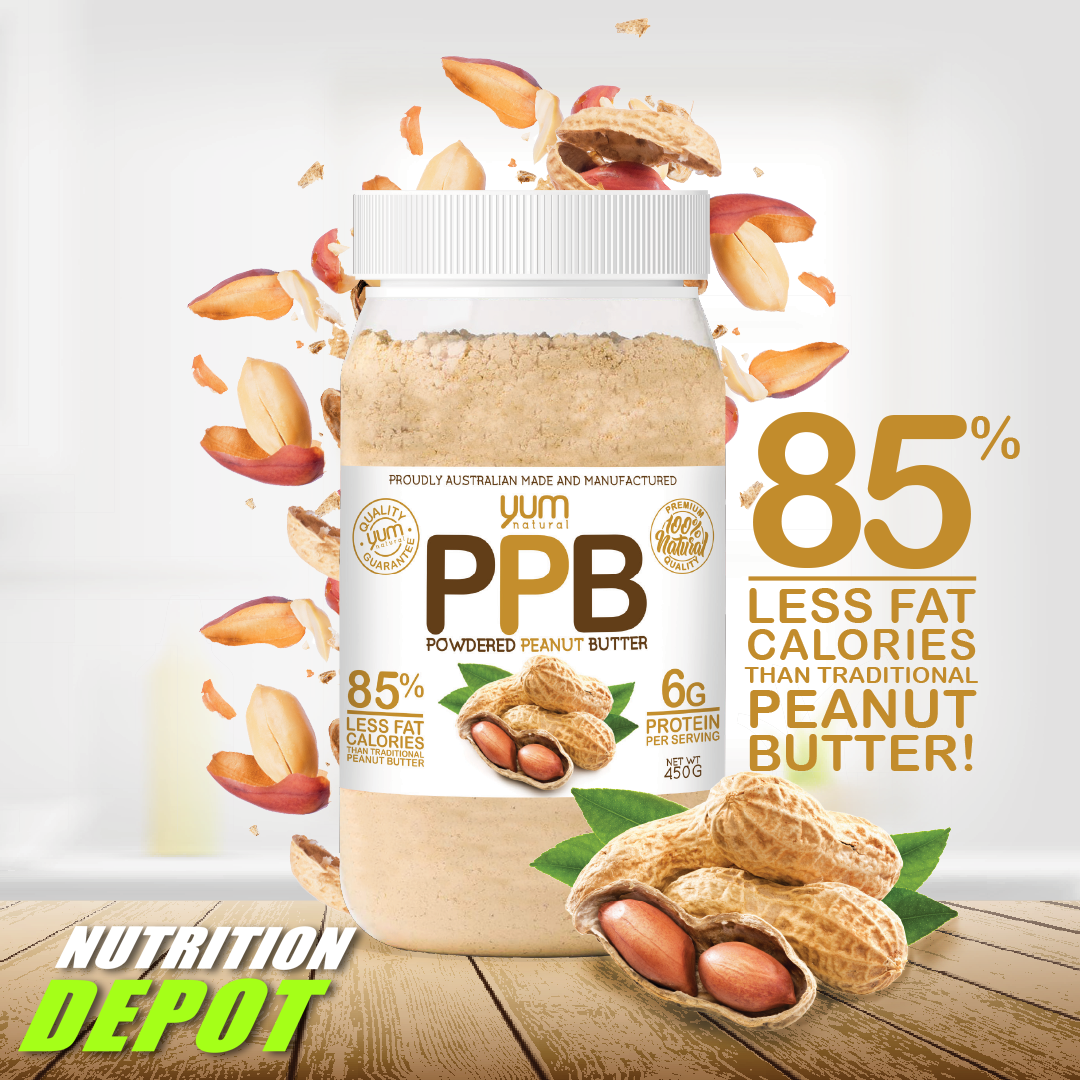 Bột Bơ Đậu Phộng Hữu Cơ Yum Natural 450g
