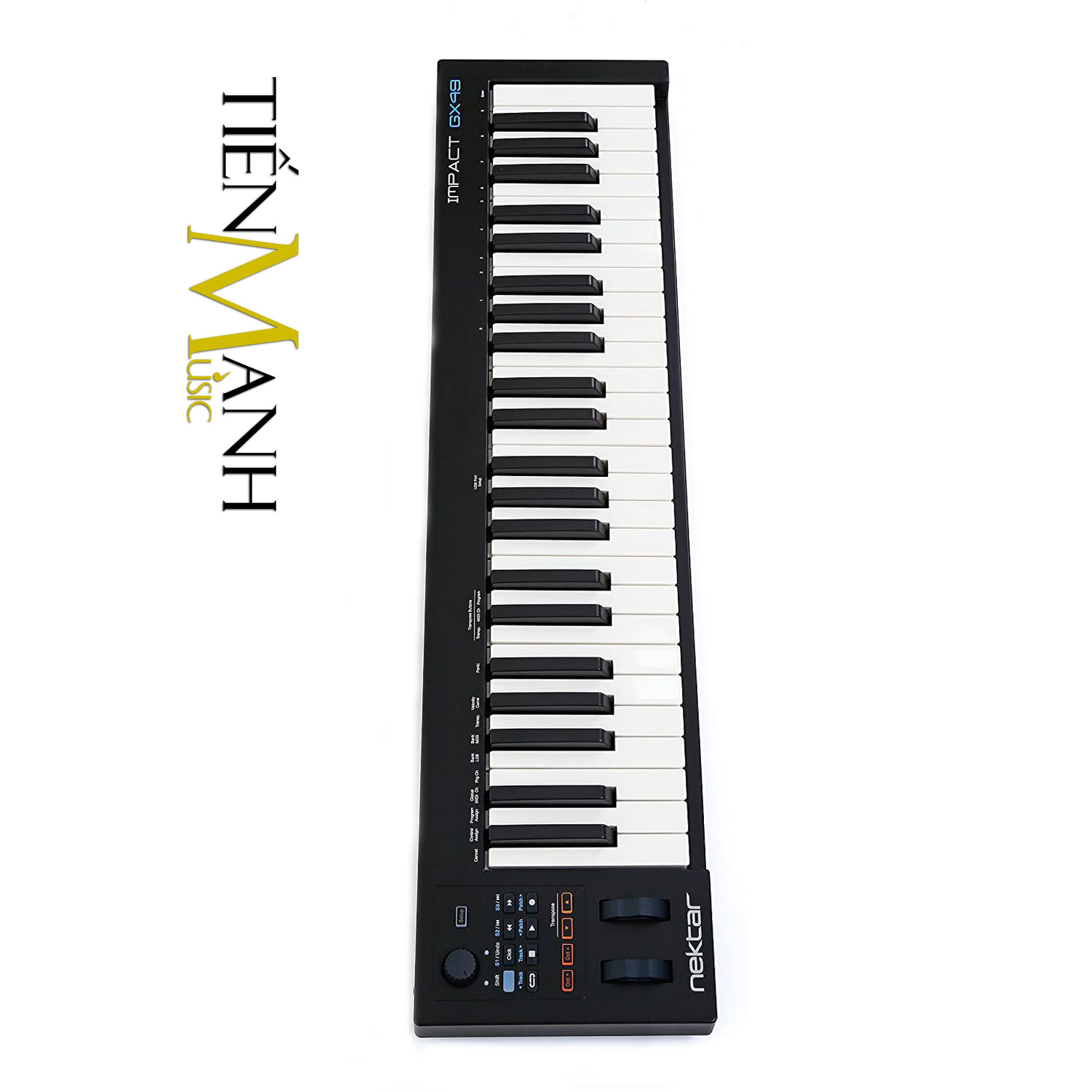 Nektar Impact GX49 Midi Keyboard Controller 49 Phím Cảm ứng lực (Bàn phím sáng tác - Sản xuất âm nhạc Producer)