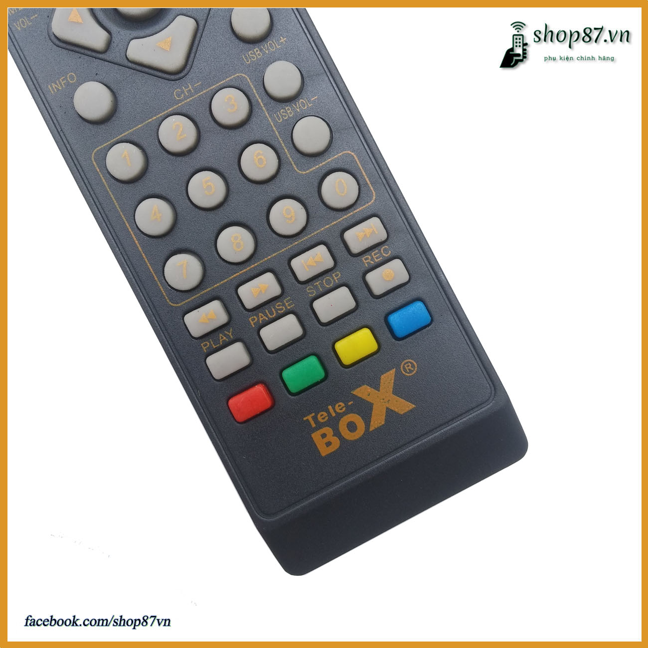 Remote điều khiển đầu Telebox T201 DVB T2