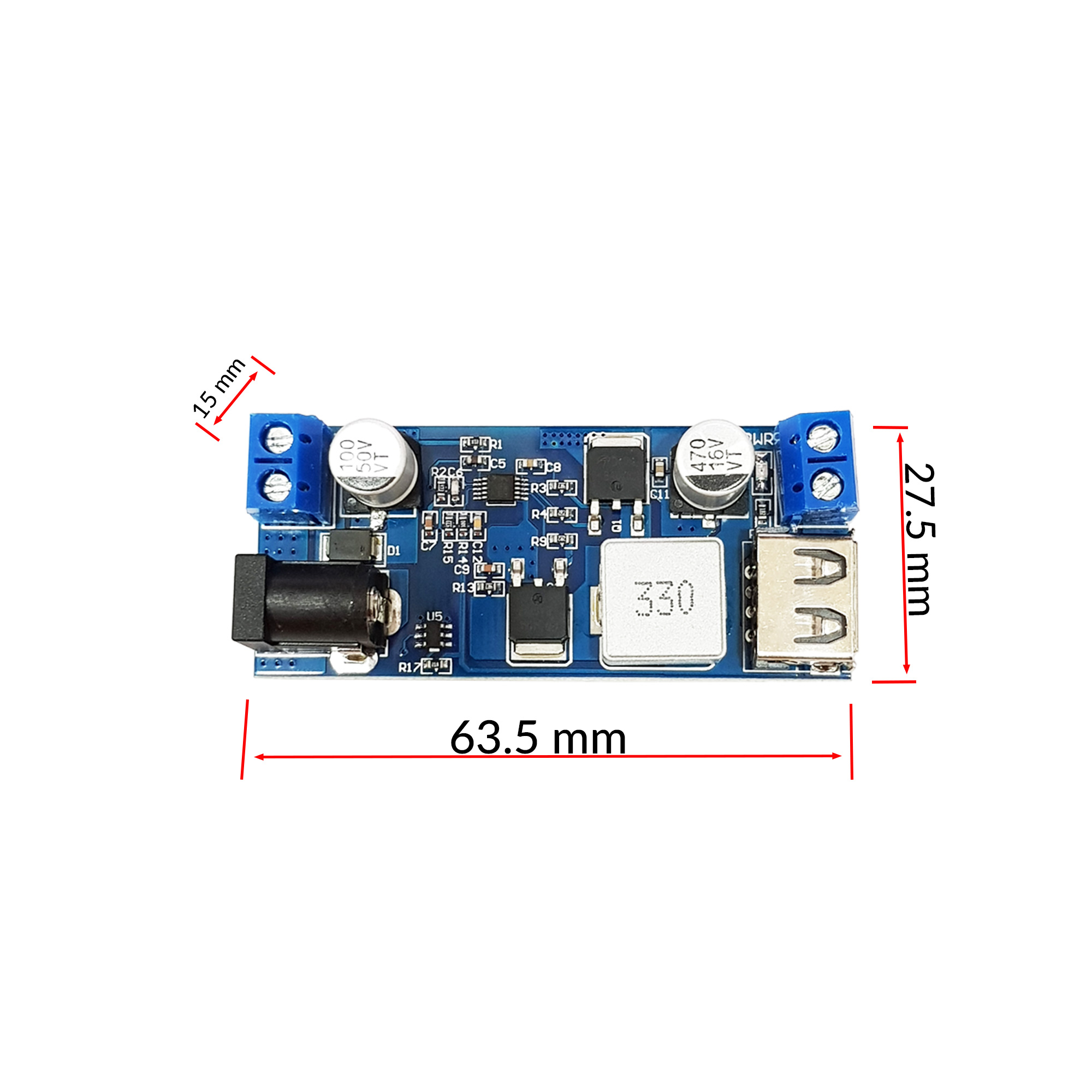 Mạch giảm áp đầu ra 5V