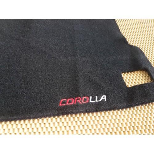 Thảm taplo nỉ xe Toyota Corolla