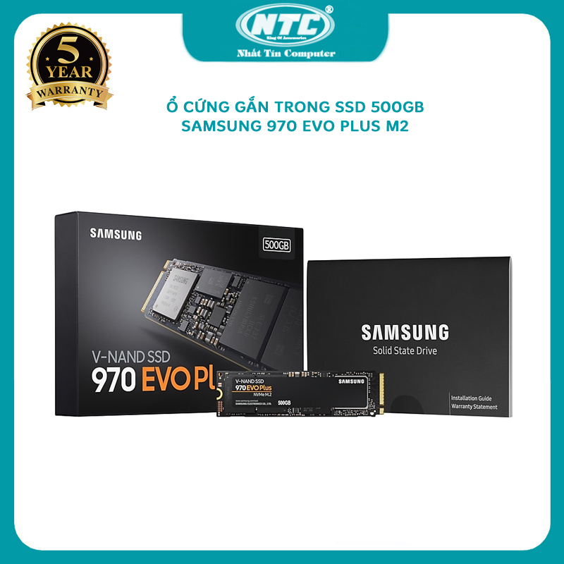 Samsung 970 EVO Plus 500GB PCIe NVMe V-NAND M.2 2280 mz-v7s500bw SSD (black) best computer