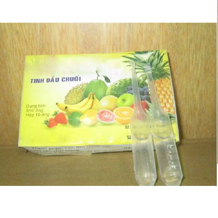 (HÔP 10 ỐNG) TINH DẦU CHUỐI LỆ HƯƠNG