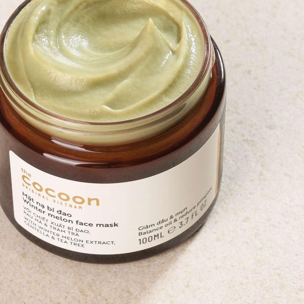 Mặt nạ bí đao Cocoon giảm dầu & mụn 30ml/100ml